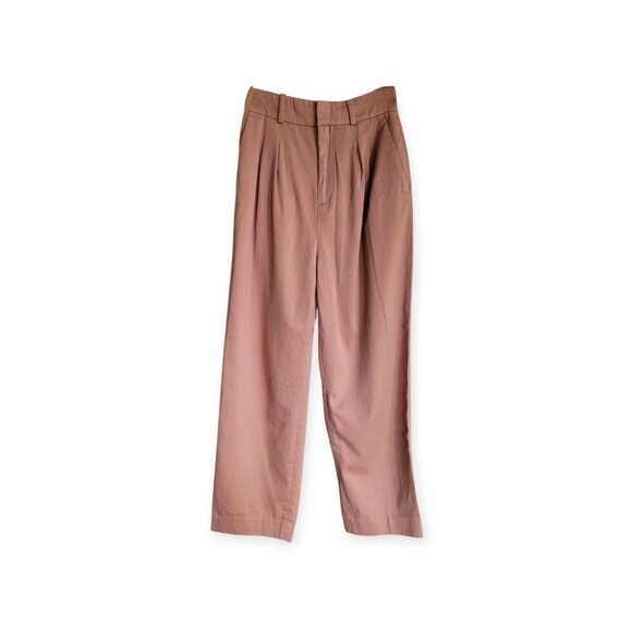 ba&sh 100% cotton blush tan trousers size XS - Picture 13 of 13
